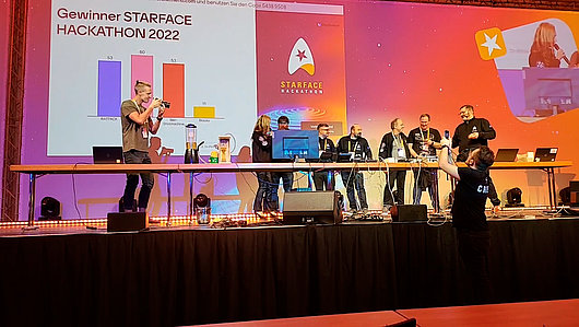 Gewinner des STARFACE HACKATHON 2022 in Rust